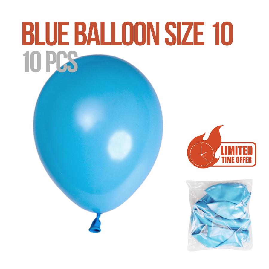 Blue Balloon s10 x 10